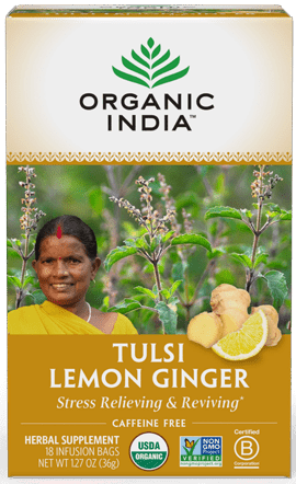 Tulsi Lemon Ginger 18 Bags