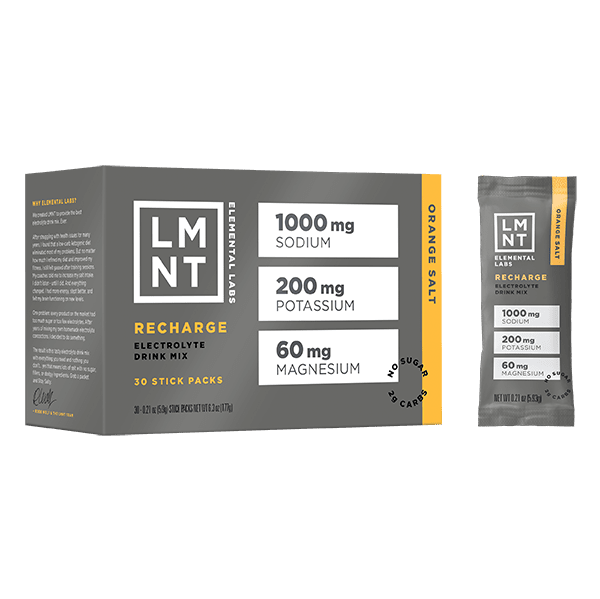LMNT Recharge – Orange Salt 30 Servings