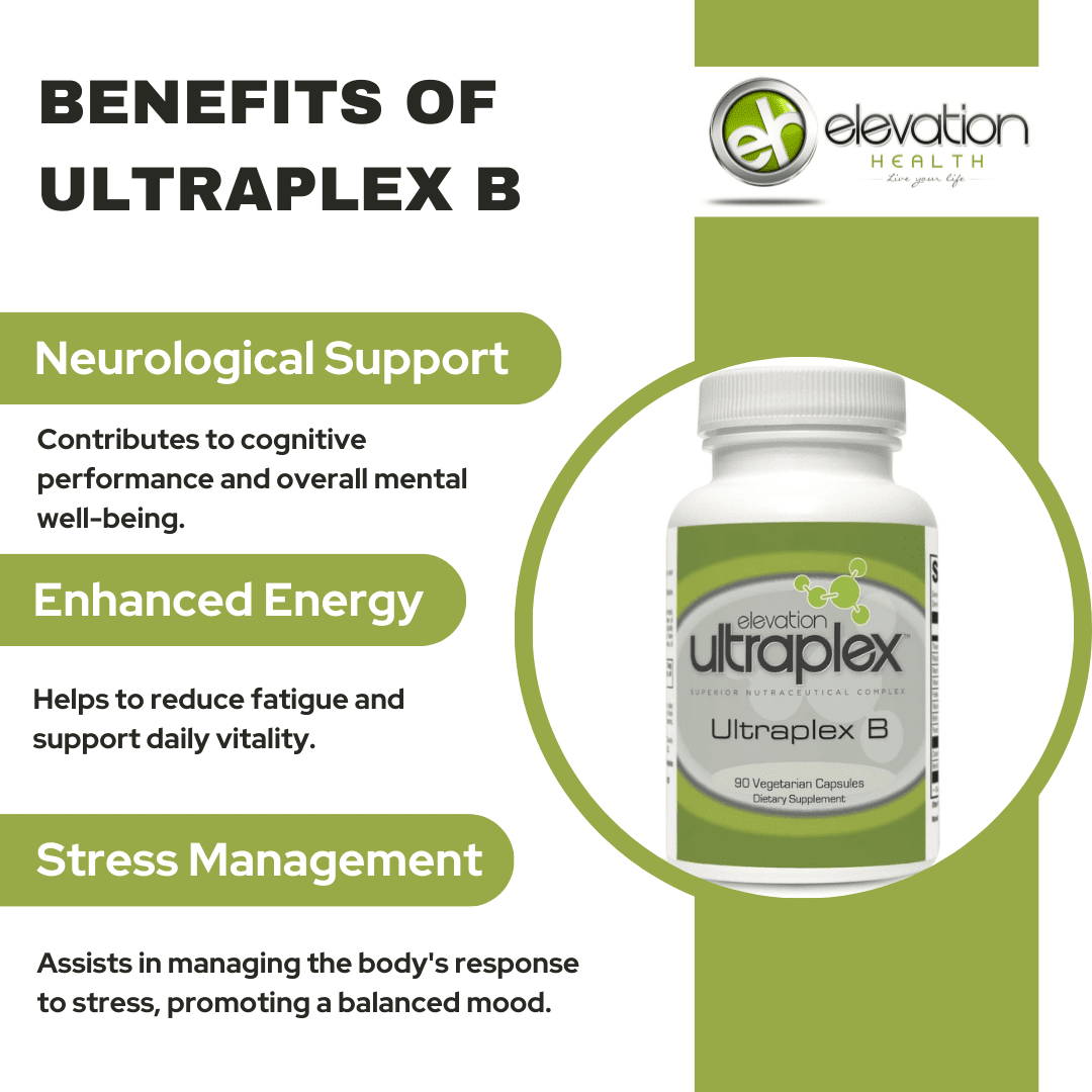 Ultraplex Devant Ultraplex B (90 Vegetarian Capsules) - Elevation Health Ultraplex