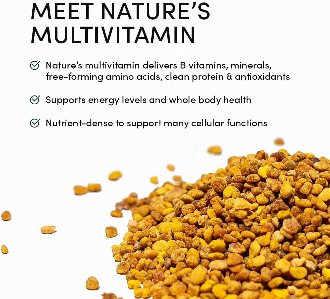 BeeKeeper's Natural Bee Pollen – Superfood for Energy & Immune Support 150 g