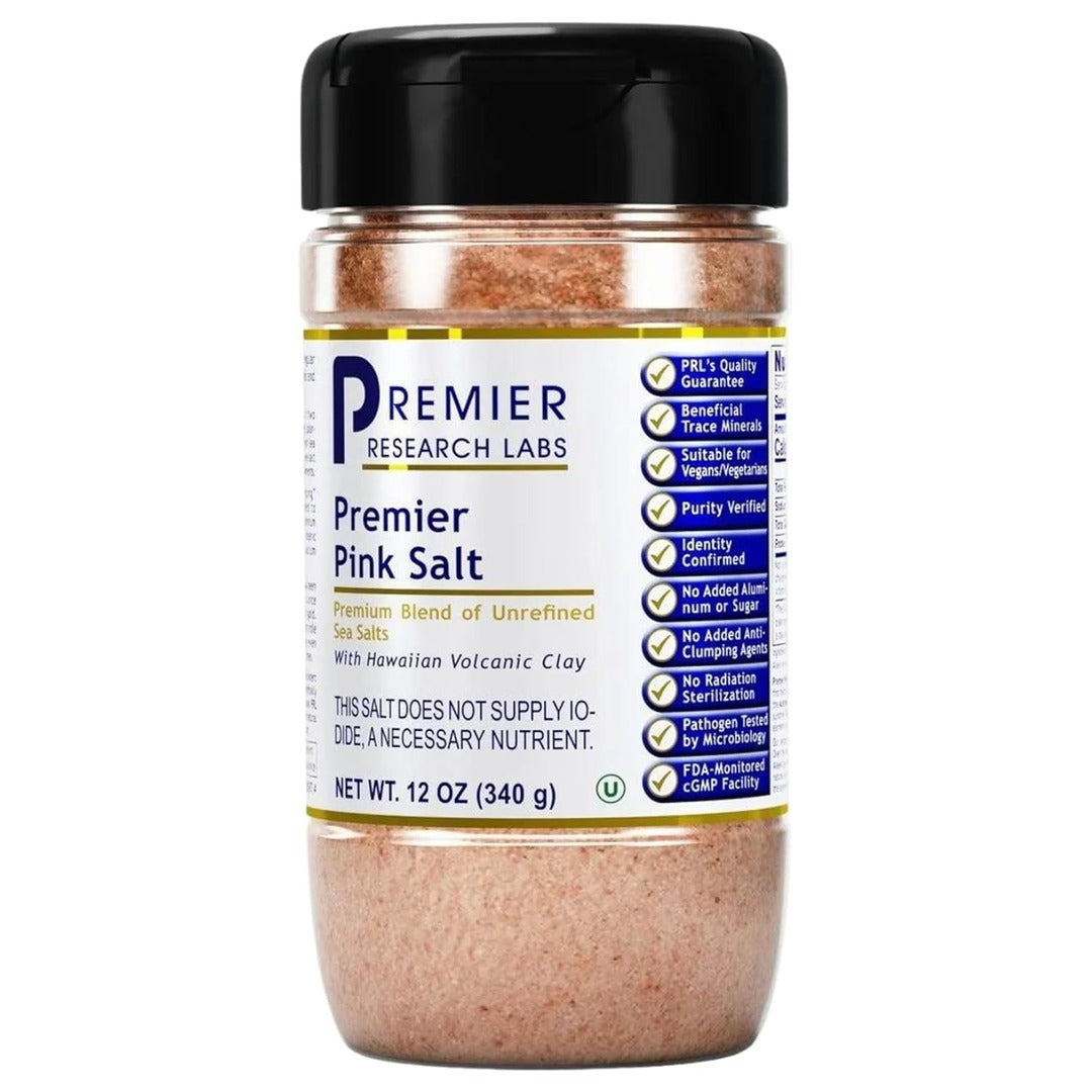 Premier Pink Salt 12 oz – Premium Himalayan Salt for Mineral-Rich Flavor and Electrolyte Balance