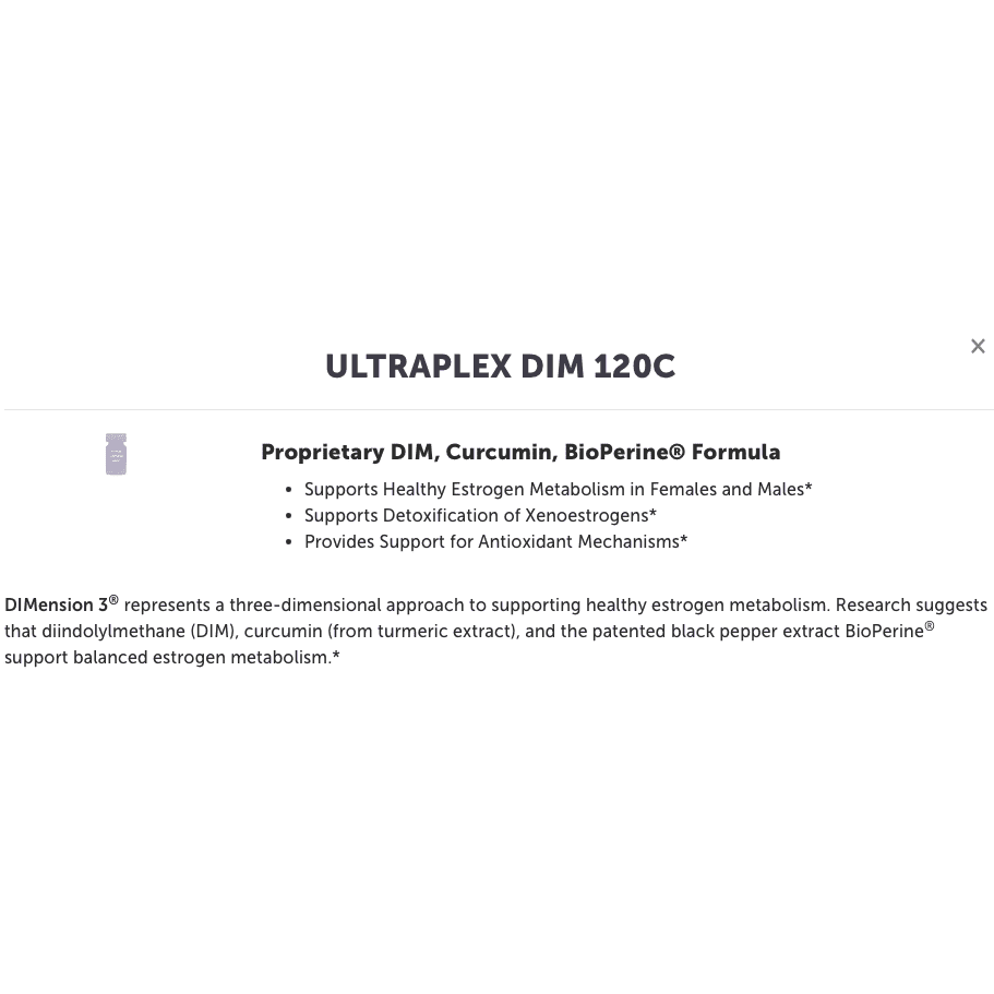 Ultraplex DIM 120 Vegetarian Capsules
