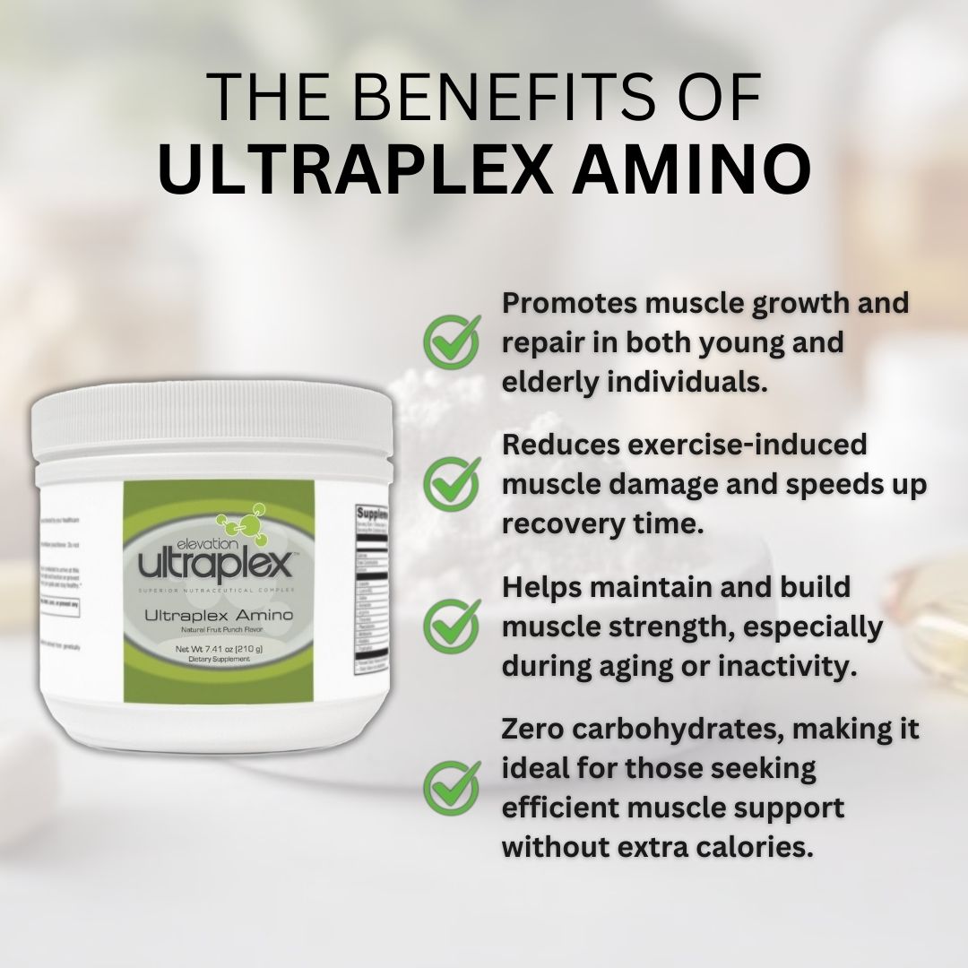 UltraPlex Amino 210g – Essential Amino Acids for Muscle Strength & Recovery