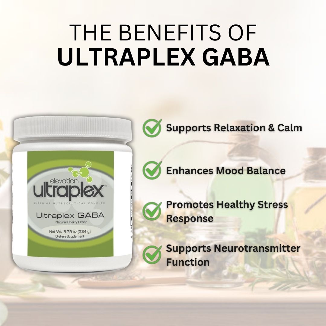 UltraPlex GABA 234g in Natural Cherry Flavor – Promotes Relaxation & Stress Relief