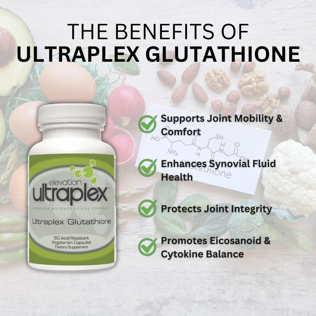 UltraPlex Glutathione 60 Capsules – Powerful Antioxidant for Detox & Immune Support