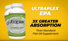 UltraPlex EPA bottle showcasing its benefits for heart and joint support.