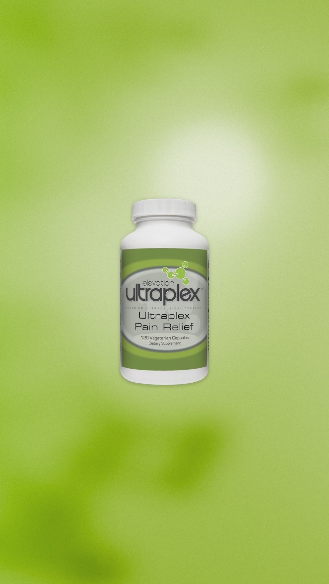 UltraPlex Pain Relief (120 Vegetarian Capsules) – Natural Relief for Joint, Muscle & Nerve Pain