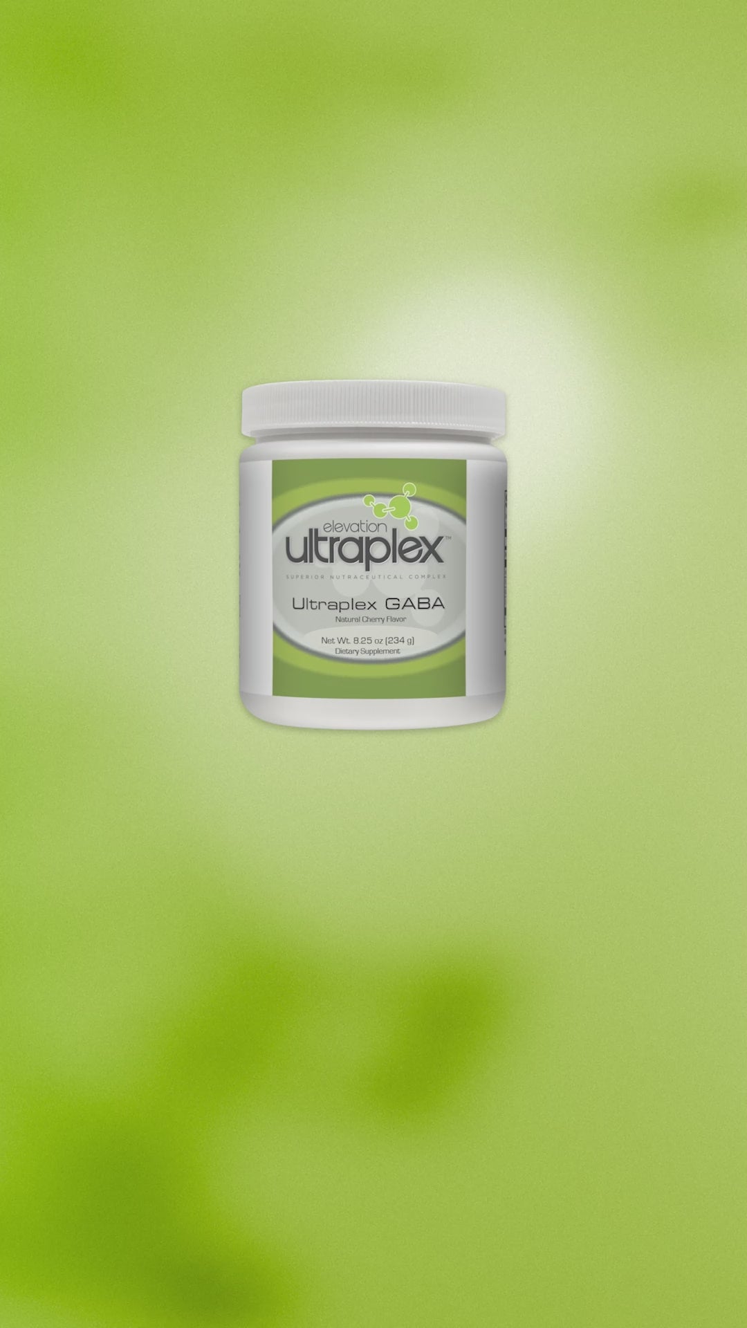 UltraPlex GABA 234g in Natural Cherry Flavor – Promotes Relaxation & Stress Relief