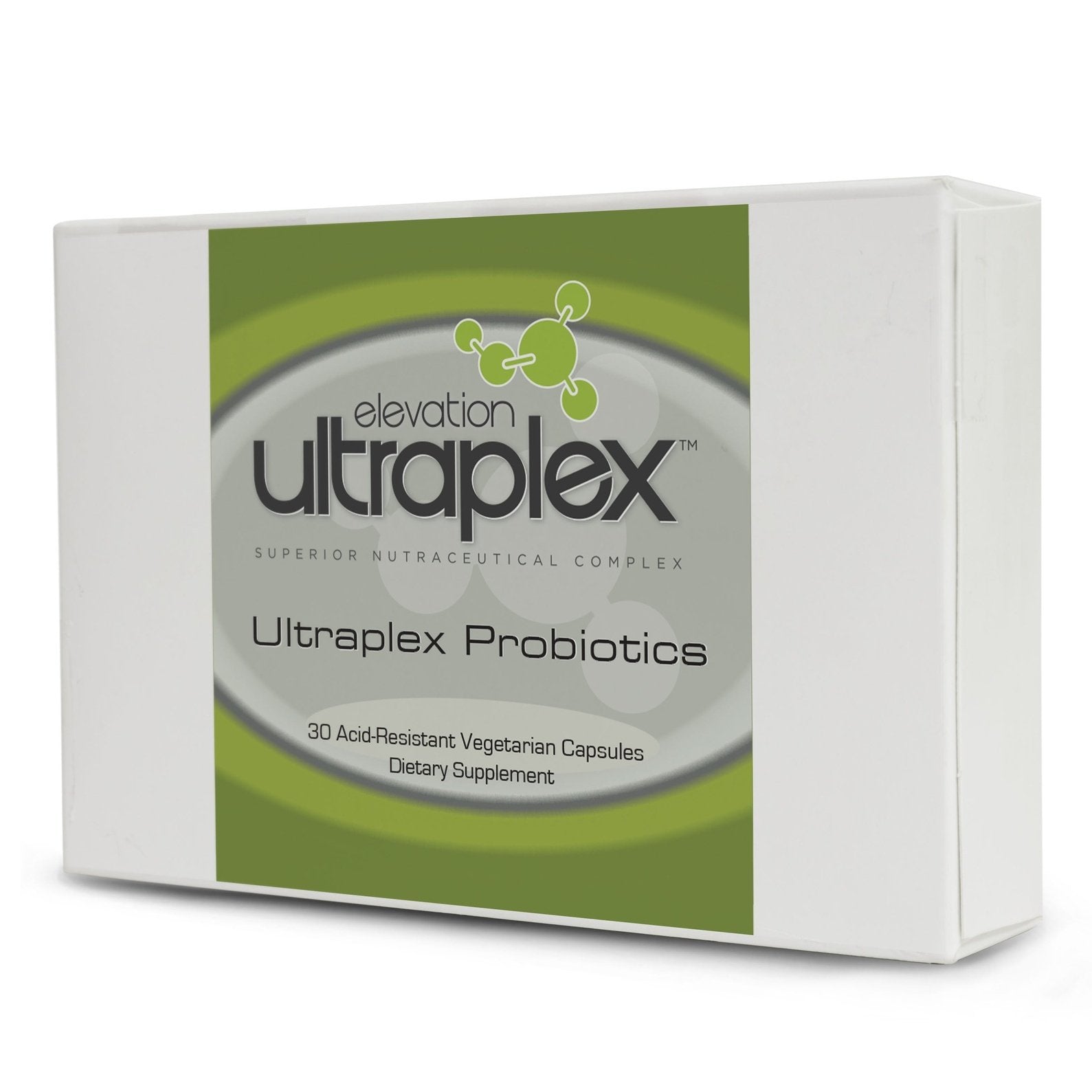 Ultraplex Probiotics (30 Acid-Resistant Vegetarian Capsules ...