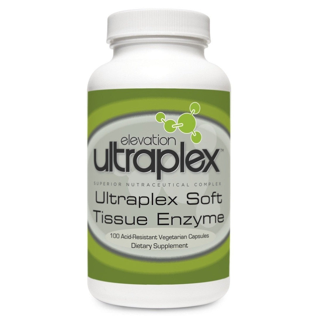Ultraplex Soft Tissue Enzyme 100 Acid-Resistant Vegetarian Capsules EHLM